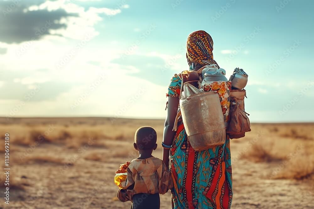 Femme et enfant
